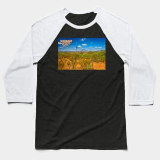 Chihuahuan Desert Windmill Baseball T-Shirt